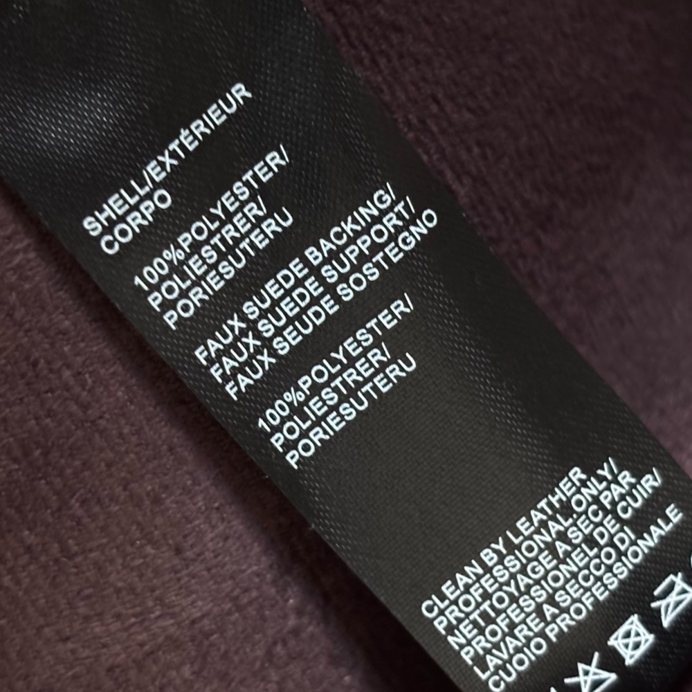 REBECCA MINKOFF Chocolate Brown Shearling Toggle Jacket--NWT--M - Picture 14 of 15